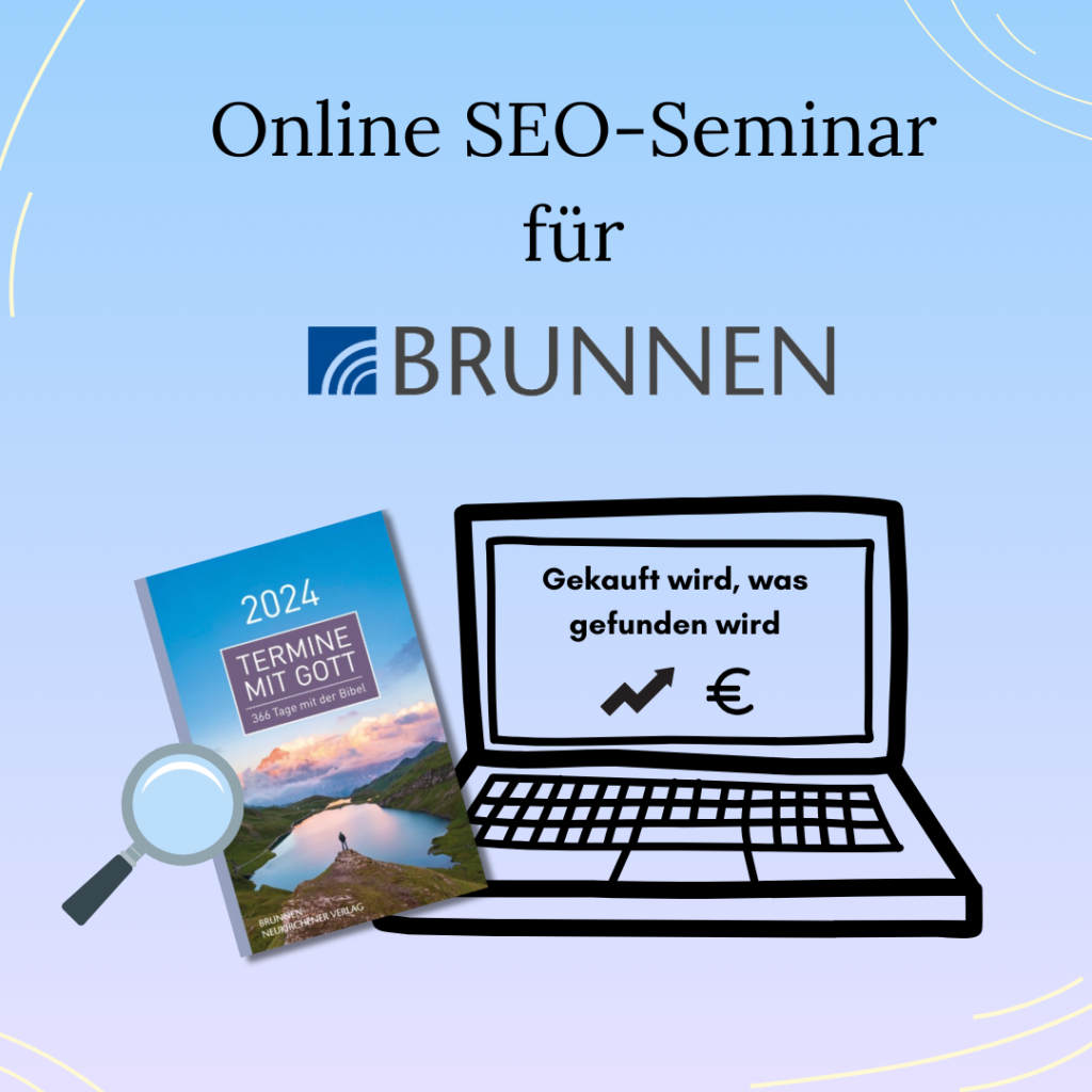 Workshop als Impulsgeber - SEO-Seminar für den Brunnen Verlag