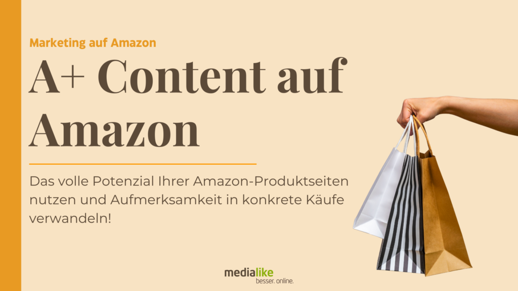 m Thema A+ Content auf Amazon. Medialike unterstützt Verlage und Autoren, mit A+ Seiten mehr Sichtbarkeit für ihre Bücher zu schaffen.
