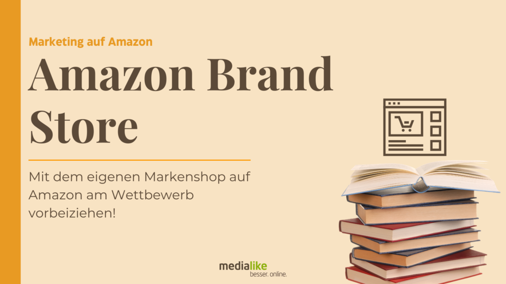 Grafik zum Thema Markenshop auf Amazon.