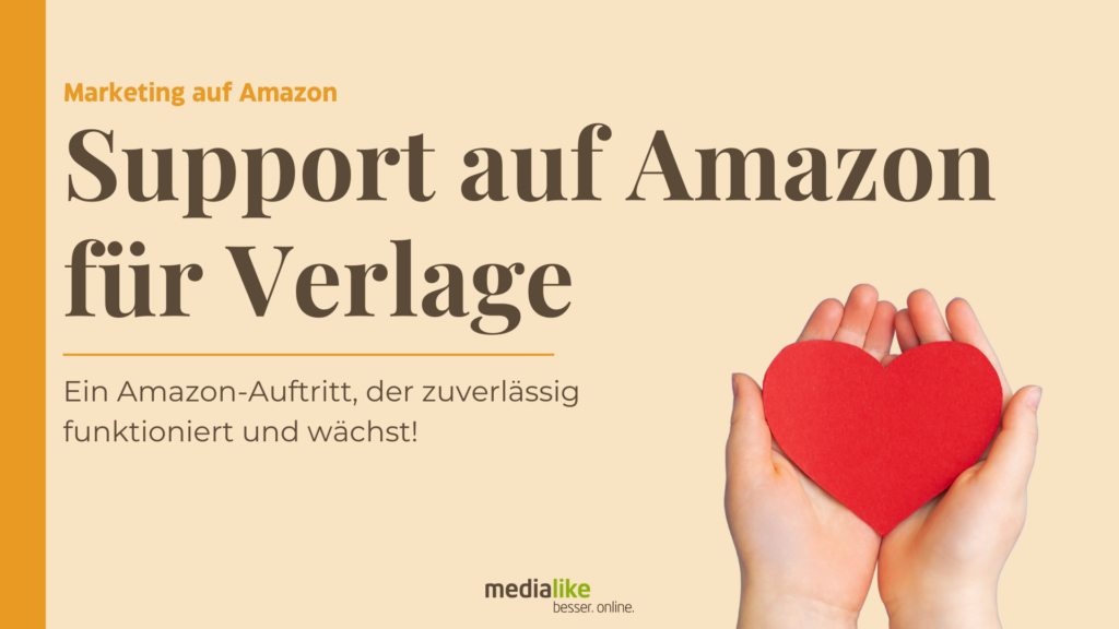 Grafik zum Thema Hilfe und Unterstützung auf Amazon von Falleröffnungen bis Vendor Analyse für Verlage.