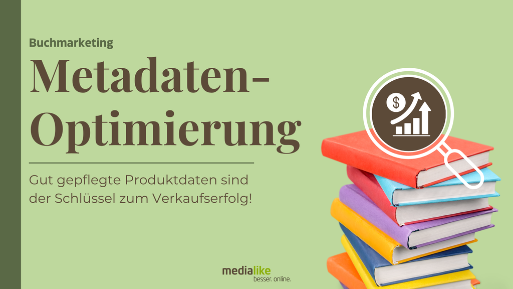 Gut gepflegte Produktdaten sin der Schlüssel zum Verkaufserfolg für Bestseller-Bücher.