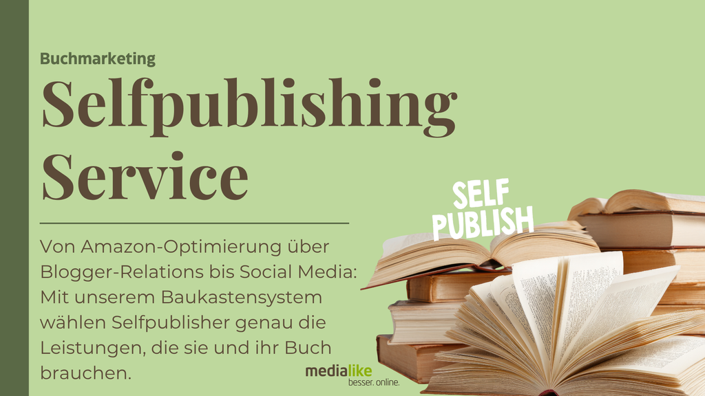 Von Amazon-Optimierung über Blogger-Relations bis Social Media: Mit unserem Baukastensystem wählen Selfpublisher genau die Leistungen, die sie und ihr Buch brauchen.
